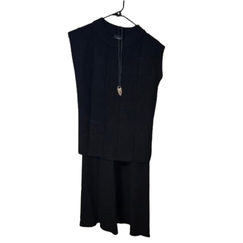 NWT Cyrus Womens Small Sleeveless Sweater Dress Set